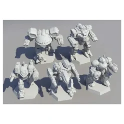 Shop All*Catalyst Game Labs BattleTech Clan Heavy Battle Star, Grey - Miniature Marvels: Airplane Models & Painted Dice