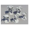 Shop All*Catalyst Game Labs BattleTech Mini Force Pack: Clan Fire Star - Miniature Marvels: Airplane Models & Painted Dice