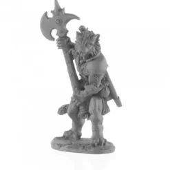 Miniature<Catfolk Warrior: Dark Heaven Legends RPR 04050 - Miniature Marvels: Airplane Models & Painted Dice