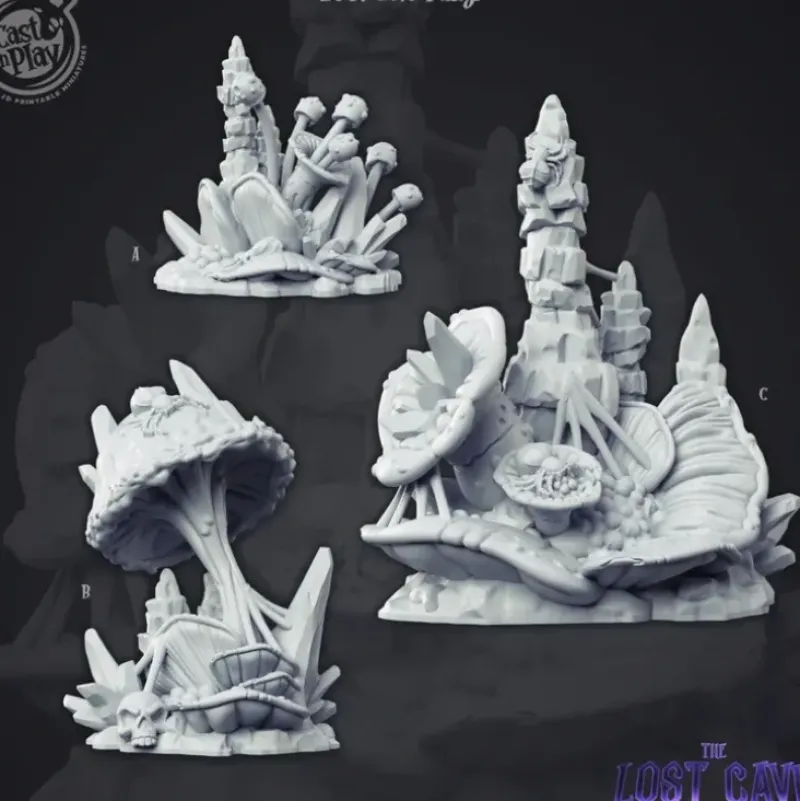 Shop All*Cave Fungi - Miniature Marvels: Airplane Models & Painted Dice