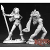 Miniature<Cavegirls (2): Dark Heaven Legends RPR 03303 - Miniature Marvels: Airplane Models & Painted Dice
