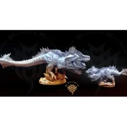 Miniature<Cerberus Rex - Miniature Marvels: Airplane Models & Painted Dice