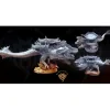 Miniature<Cerberus Rex With Platform - Miniature Marvels: Airplane Models & Painted Dice
