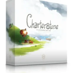 Board Game<Charterstone: A Village-Building Legacy Game STM 700 - Miniature Marvels: Airplane Models & Painted Dice