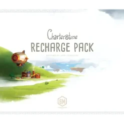 Board Game<Charterstone: Recharge Pack STM 701 - Miniature Marvels: Airplane Models & Painted Dice