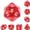 Shop All*Cherry Dice 7 Set - Miniature Marvels: Airplane Models & Painted Dice