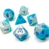 Shop All*Chessex CHX26465 Gemini Pearl Turquoise-White/blue Luminary - Miniature Marvels: Airplane Models & Painted Dice