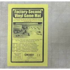 Shop All*Chessex CHX96246F Factory-Second Reversible Battlemat 1" Squares & 1" Hexes - Miniature Marvels: Airplane Models & Painted Dice