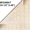Shop All*Chessex Megamat: Double-Sided Reversible Mat (1"x1') CHX 97246 - Miniature Marvels: Airplane Models & Painted Dice