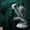 Miniature<Chmerih Faceless Druid 32mm - Miniature Marvels: Airplane Models & Painted Dice