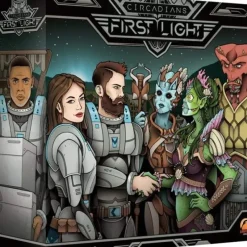Board Game<Circadians - First Light RGS 02021 - Miniature Marvels: Airplane Models & Painted Dice
