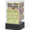 Dice<Circus / Black: Festive 12d6 16mm Dice Set CHX 27642 - Miniature Marvels: Airplane Models & Painted Dice
