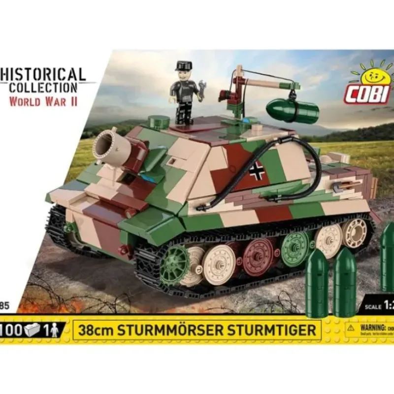 Airplane Model*Cobi 2585 38 cm Sturmmrser Sturmtiger - Miniature Marvels: Airplane Models & Painted Dice