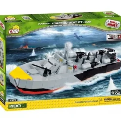 Airplane Model*COBI 2376 1:72 Patrol Torpedo Boat PT-305 - Miniature Marvels: Airplane Models & Painted Dice