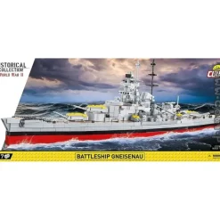 Airplane Model*COBI 4835 Battleship Gneisenau - Miniature Marvels: Airplane Models & Painted Dice