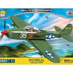 Airplane Model*COBI 5540 Bell P-39 Airacobra - Miniature Marvels: Airplane Models & Painted Dice