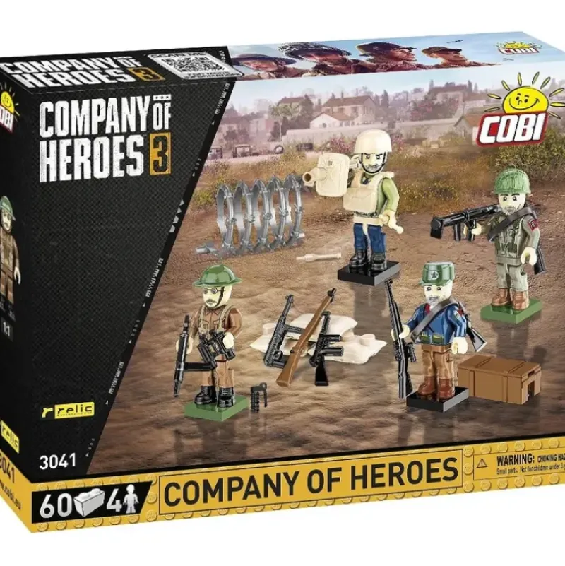 Airplane Model*Cobi 3041 Company of Heros - Miniature Marvels: Airplane Models & Painted Dice