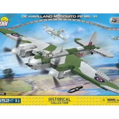 Airplane Model*COBI 5718 De Havilland Mosquito FB Mk.VI - Miniature Marvels: Airplane Models & Painted Dice