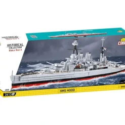 Airplane Model*COBI 4830 HMS Hood Battlecruiser Royal Navy - Miniature Marvels: Airplane Models & Painted Dice