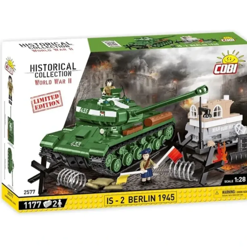 Airplane Model*Cobi 2577 IS-2 Berlin 1945 (Limited Edition) - Miniature Marvels: Airplane Models & Painted Dice
