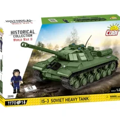 Airplane Model*Cobi 2590 IS-3 Soviet Heavy Tank - Miniature Marvels: Airplane Models & Painted Dice