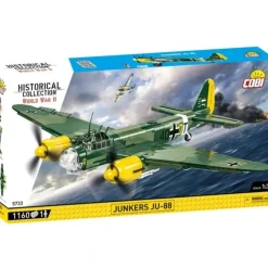 Airplane Model*Cobi 5733 Junkers Ju-88 - Miniature Marvels: Airplane Models & Painted Dice