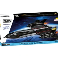 Airplane Model*Cobi 5890 Lockheed SR-71 Blackbird - Miniature Marvels: Airplane Models & Painted Dice