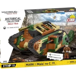 Airplane Model*Cobi 2993 Mark I Male no C.19 - Miniature Marvels: Airplane Models & Painted Dice