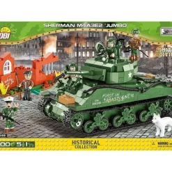 Airplane Model*COBI 2549 Sherman M4A3E2 Jumbo (Limited Edition) - Miniature Marvels: Airplane Models & Painted Dice