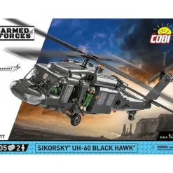 Airplane Model*COBI 5817 Sikorsky UH-60 Black Hawk - Miniature Marvels: Airplane Models & Painted Dice
