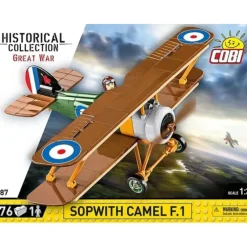 Airplane Model*COBI 2987 Sopwith Camel F.1 - Miniature Marvels: Airplane Models & Painted Dice