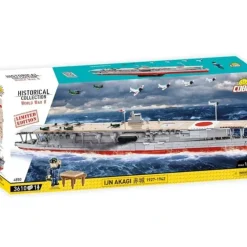 Airplane Model*Cobi 4850 WWII IJN Akagi Aircraft Carrier Limited Edition - Miniature Marvels: Airplane Models & Painted Dice