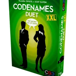 Board Game<Codenames: Duet XXL CGE 00053 - Miniature Marvels: Airplane Models & Painted Dice