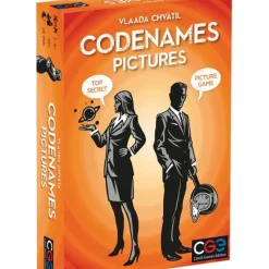 Board Game<Codenames: Pictures CGE 00036 - Miniature Marvels: Airplane Models & Painted Dice