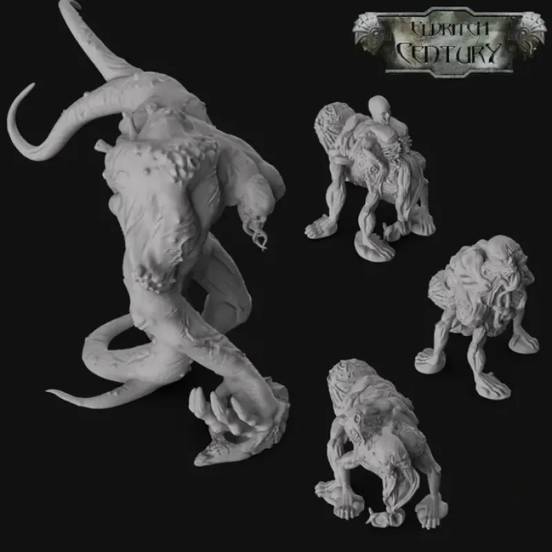 Miniature<Cogmagog Bundle - Miniature Marvels: Airplane Models & Painted Dice