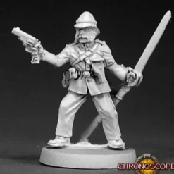 Miniature<Col. Edward Titchener, British Officer: Chronoscope RPR 50006 - Miniature Marvels: Airplane Models & Painted Dice