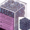 Dice<Colbalt: Speckled 36d6 12mm Dice Block CHX 25907 - Miniature Marvels: Airplane Models & Painted Dice