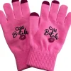 Egpull<COLD B*TCH GLOVES - Pink Winter Sexy Women Ladies - Touchscreen Functionality - Miniature Marvels: Airplane Models & Painted Dice