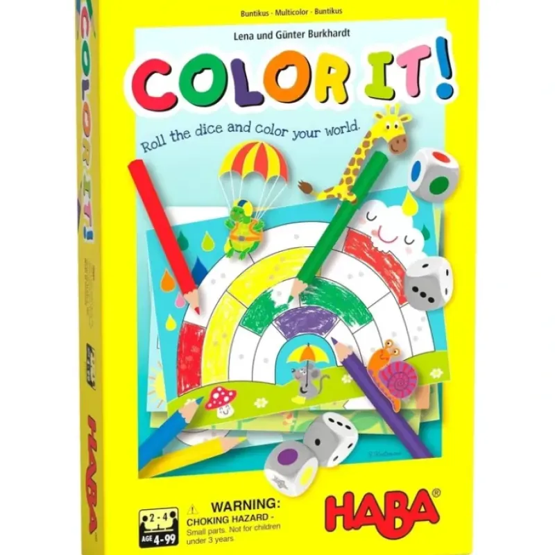 Board Game<Color It! HAB 305677 - Miniature Marvels: Airplane Models & Painted Dice