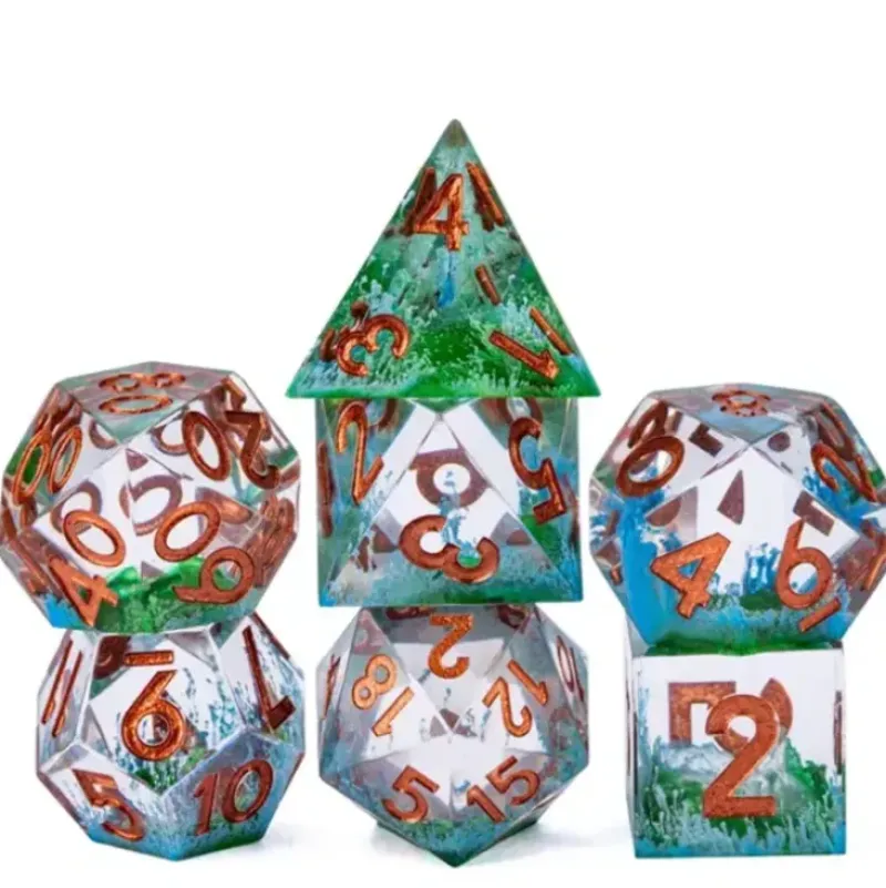 Shop All*Color Sinking Dice - Miniature Marvels: Airplane Models & Painted Dice