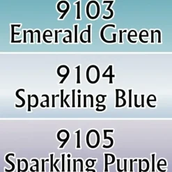 Paint<Colored Metallics Two: MSP Triads RPR 09735 - Miniature Marvels: Airplane Models & Painted Dice