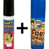 Egpull<Combo Set of 2 Fart Spray Cans - Gag Prank Joke Set - Miniature Marvels: Airplane Models & Painted Dice