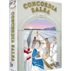 Board Game<Concordia - Salsa Expansion: Rio Grande Games RGG 527 - Miniature Marvels: Airplane Models & Painted Dice