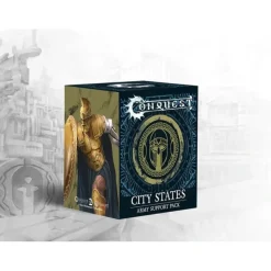 Miniature<Conquest, City States - Army Support Pack Wave 4 (PBW8047) LTG CONQ-14939 - Miniature Marvels: Airplane Models & Painted Dice