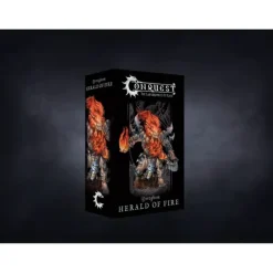 Miniature<Conquest, Dweghom - Herald of Fire (PBW7336) LTG CONQ-10962 - Miniature Marvels: Airplane Models & Painted Dice