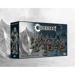Miniature<Conquest, Faction Taster - Hundred Kingdoms (PBW6050) LTG CONQ-13307 - Miniature Marvels: Airplane Models & Painted Dice