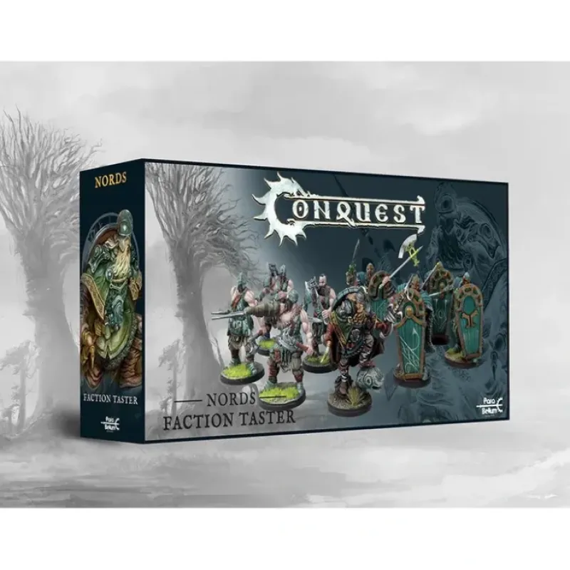 Miniature<Conquest, Faction Taster - Nords (PBW6053) LTG CONQ-13338 - Miniature Marvels: Airplane Models & Painted Dice