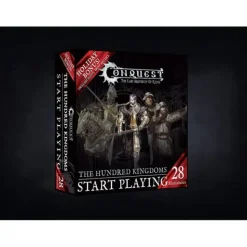 Miniature<Conquest, Hundred Kingdoms Start Playing Holiday Set, Wave 1 (PBW6023) LTG CONQ-11792 - Miniature Marvels: Airplane Models & Painted Dice