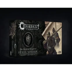 Miniature<Conquest, Hundred Kingdoms - Steel Legion (PBW2221) LTG CONQ-10054 - Miniature Marvels: Airplane Models & Painted Dice