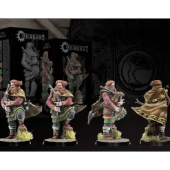 Miniature*Conquest, Nords - Skald (PBW7417) LTG CONQ-12621 - Miniature Marvels: Airplane Models & Painted Dice